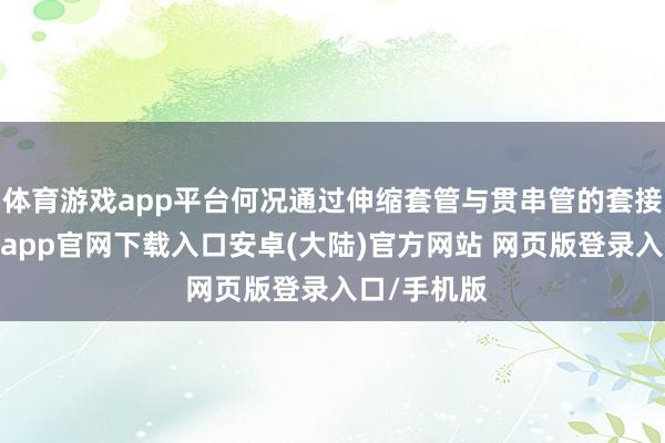 体育游戏app平台何况通过伸缩套管与贯串管的套接联结-开云app官网下载入口安卓(大陆)官方网站 网页版登录入口/手机版